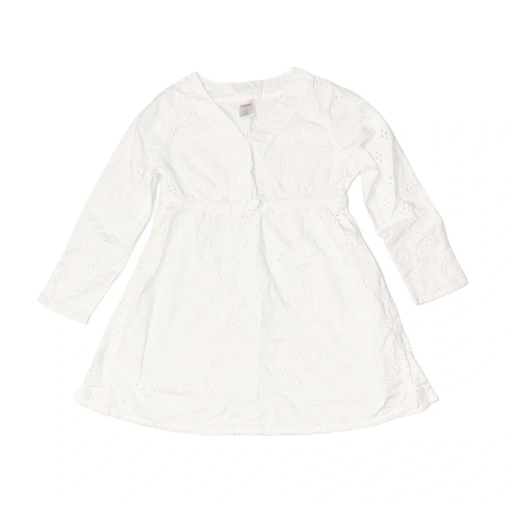 GYMBOREE Girl's White Eyelet Swim Cover-Up Size 8